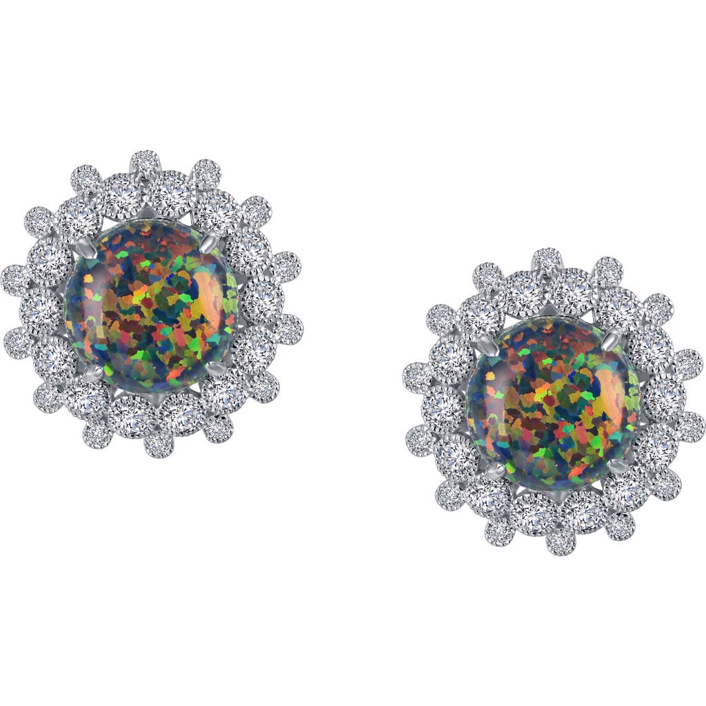 Lafonn Art Deco Stud Earrings