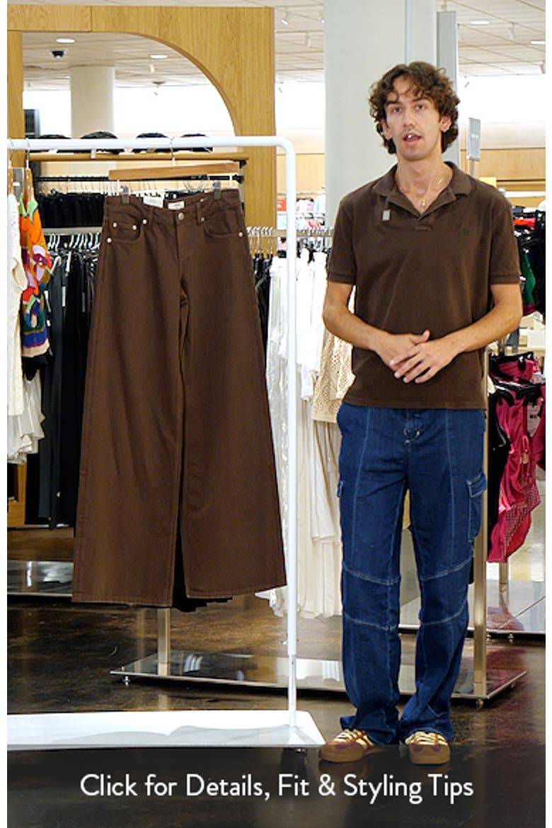 Low Rise Wide Leg Jeans video