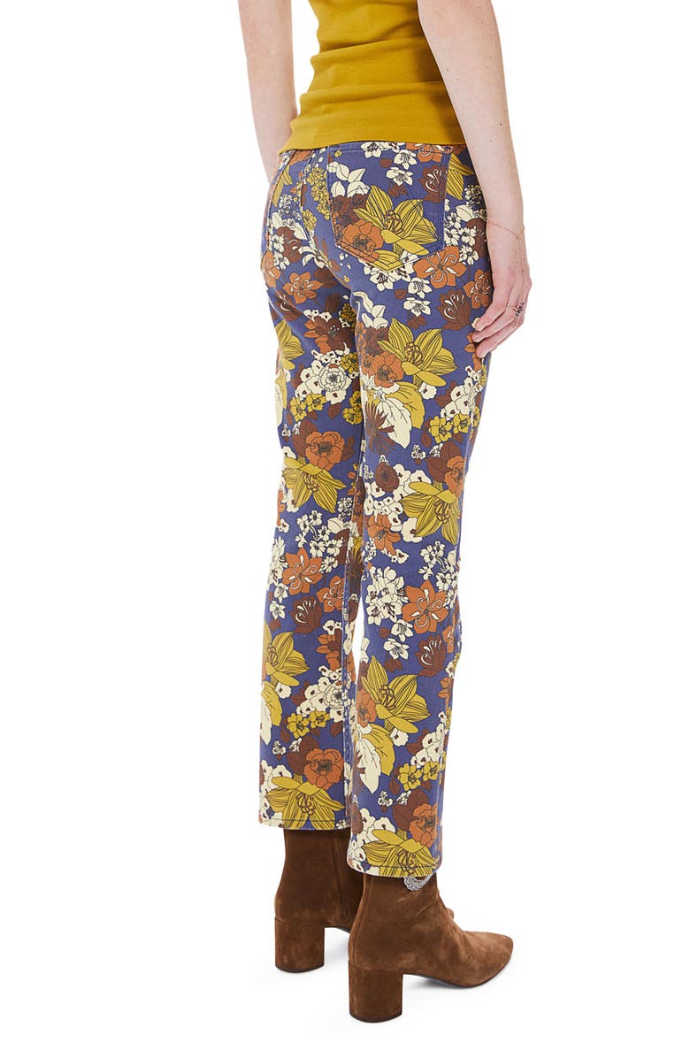 MOTHER Rider High Waist Ankle Straight Leg Jeans, Alternate, color,