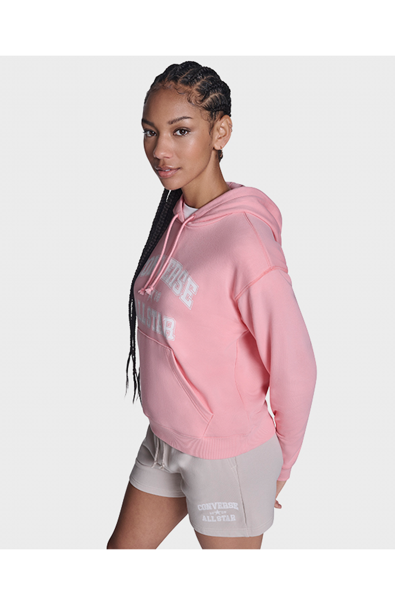 Converse All Star French Terry Pullover Hoodie, Alternate, color, Ok Bloomer