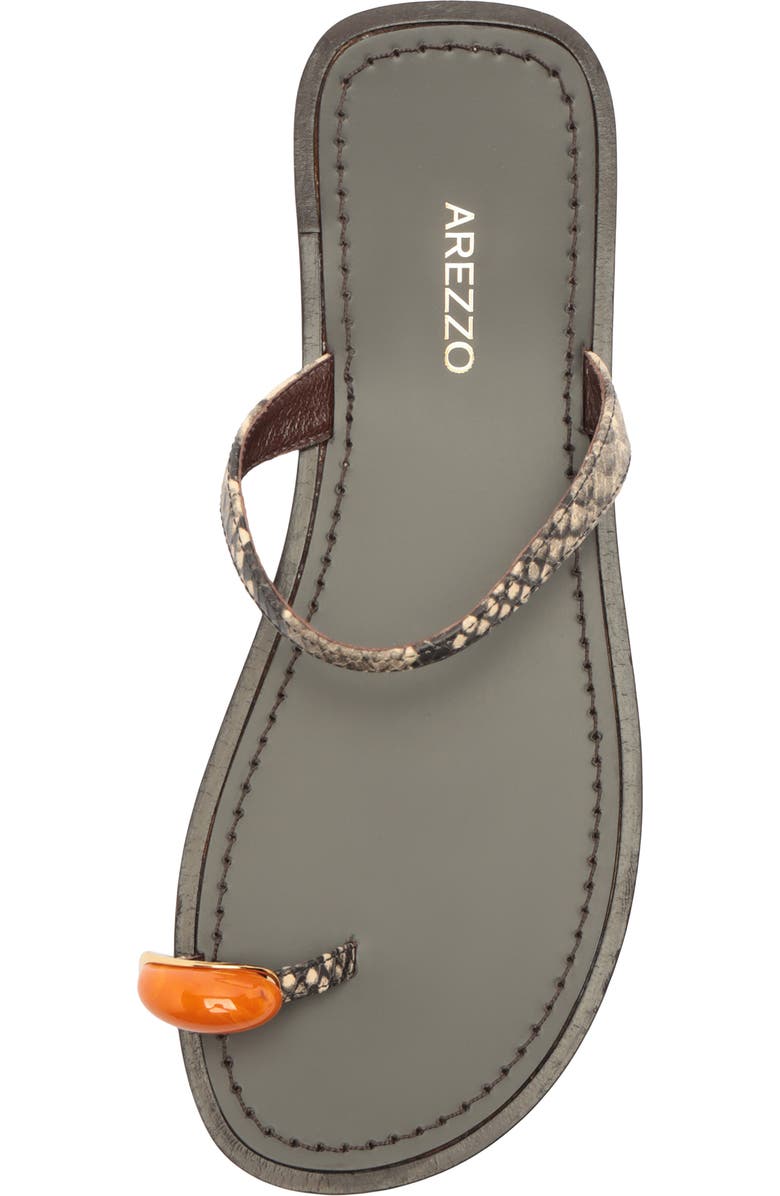 Arezzo Sophie Slide Sandal, Alternate, color, Osso