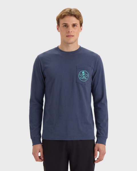 Skull and Hooks Long Sleeve Tee
