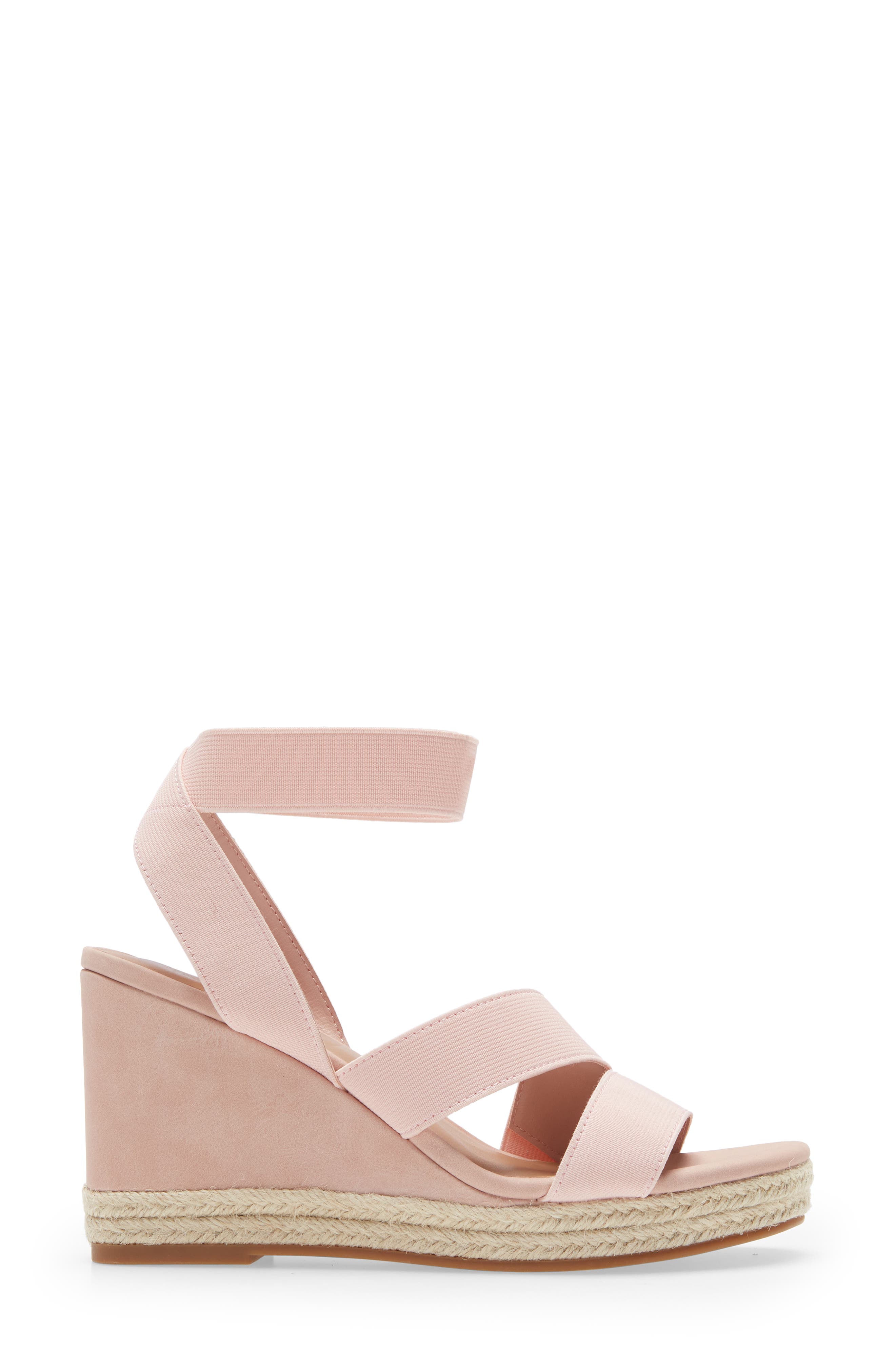 Libbie Wedge Sandal, Alternate, color, PINK SMOKE