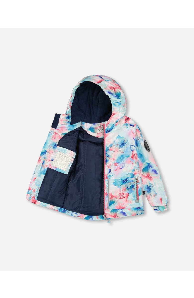 Deux par Deux Girl Two-Piece Chill Outerwear Set with Light Insulation, Alternate, color,