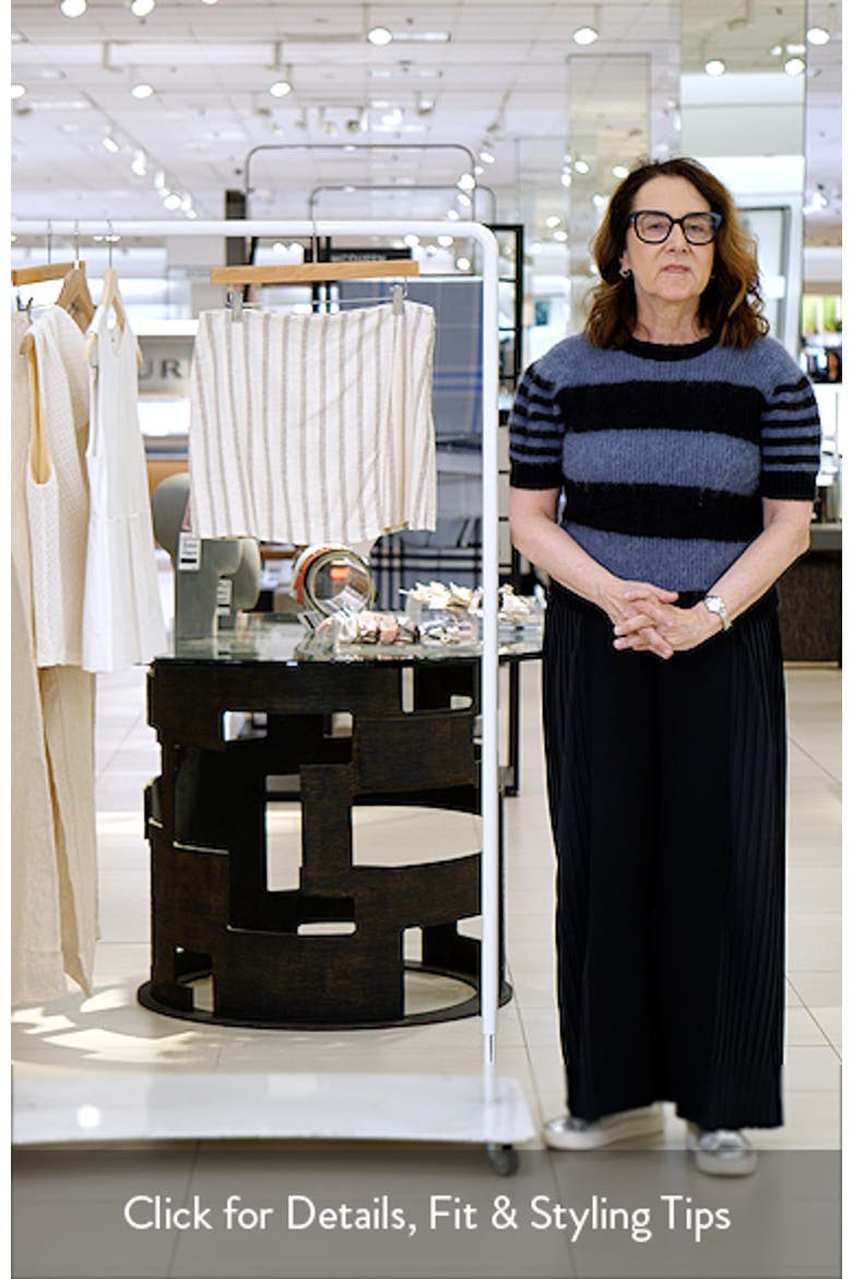 Linen Blend Skirt video