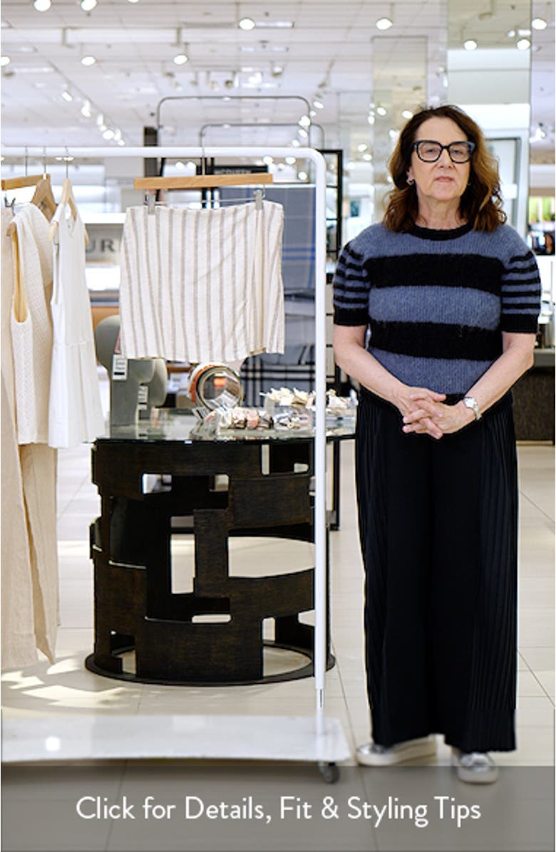 Linen Blend Skirt, sales video thumbnail