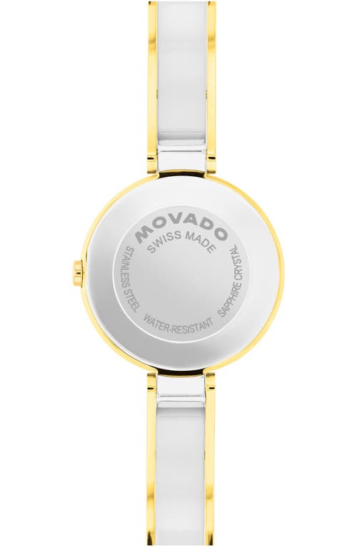Movado Women's Moda Swiss Quartz Stainless-steel Watch, 24mm In Silver