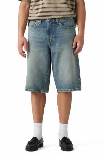 470 Low Rise Baggy Denim Shorts