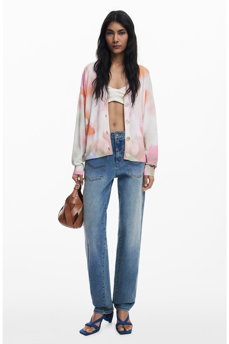 Thin Gauge Cardigan, Alternate, color, LIGHT BEIGE
