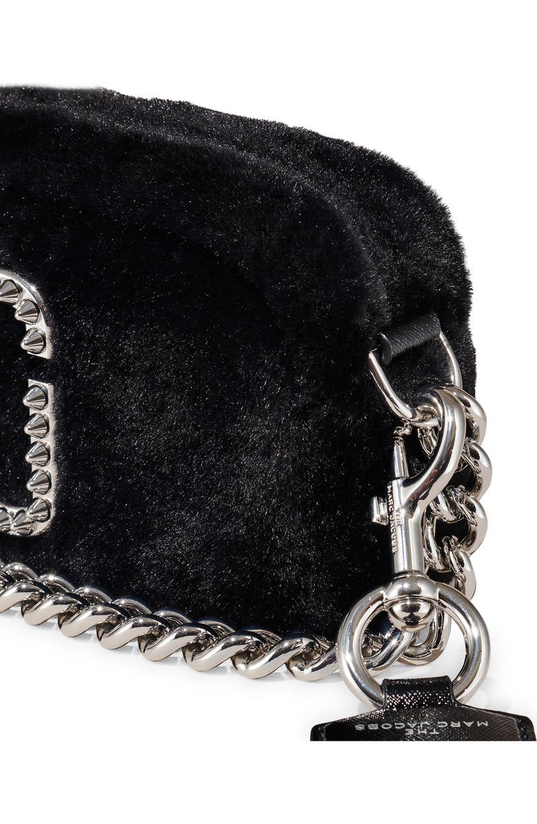 Marc Jacobs Snapshot Faux Fur Crossbody Bag, Alternate, color,