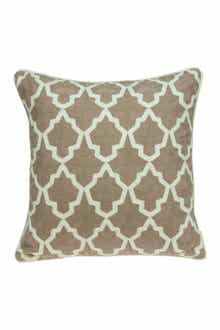 Canita Transitional Pillow - 20" x 20" - Beige