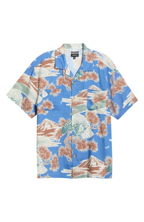 Rainier x Brixton Print Camp Shirt