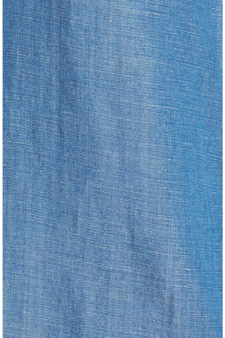 Chambray Cold Shoulder Dress, Alternate, color, FLUFF PIECE