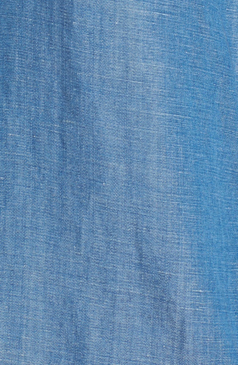 BLANKNYC Chambray Cold Shoulder Dress, Alternate, color, 