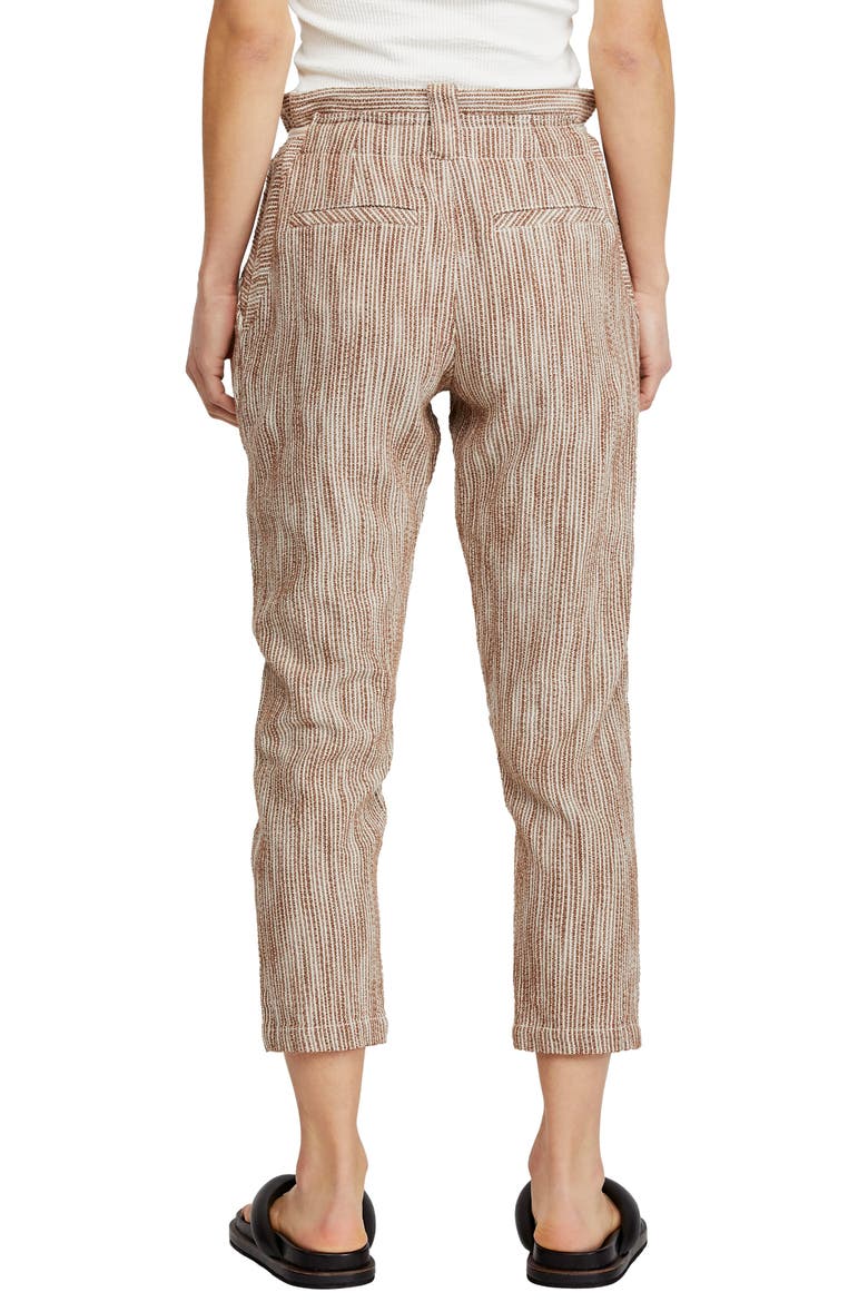 Light at Sunrise Crop Pants, Alternate, color, BROWN