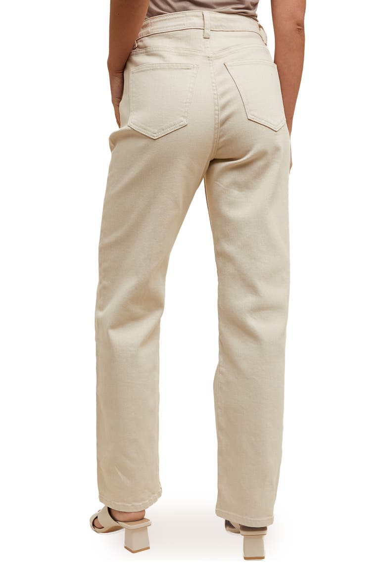 Five-Pocket Jeans, Alternate, color, ECRU