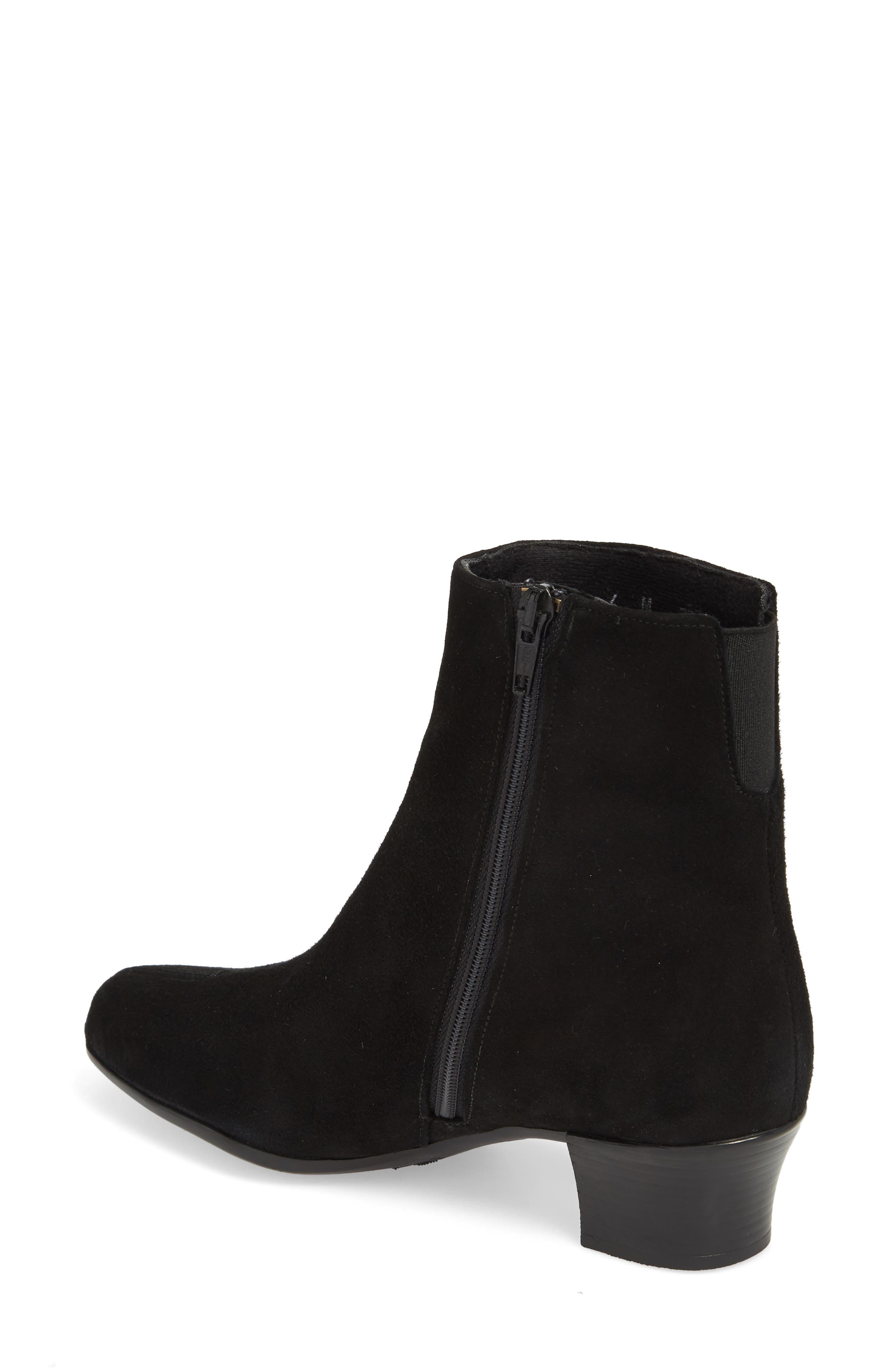 Elessa Bootie, Alternate, color, BLACK SUEDE