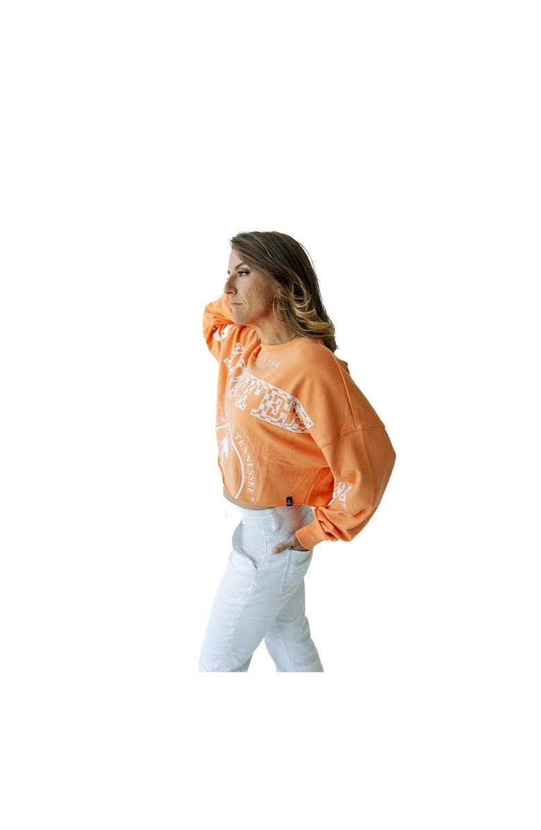Gameday Social Women's Gameday Social Tennessee Orange Tennessee Volunteers Phipps Cropped Sweatshirt, Alternate, color, Tennessee Orange