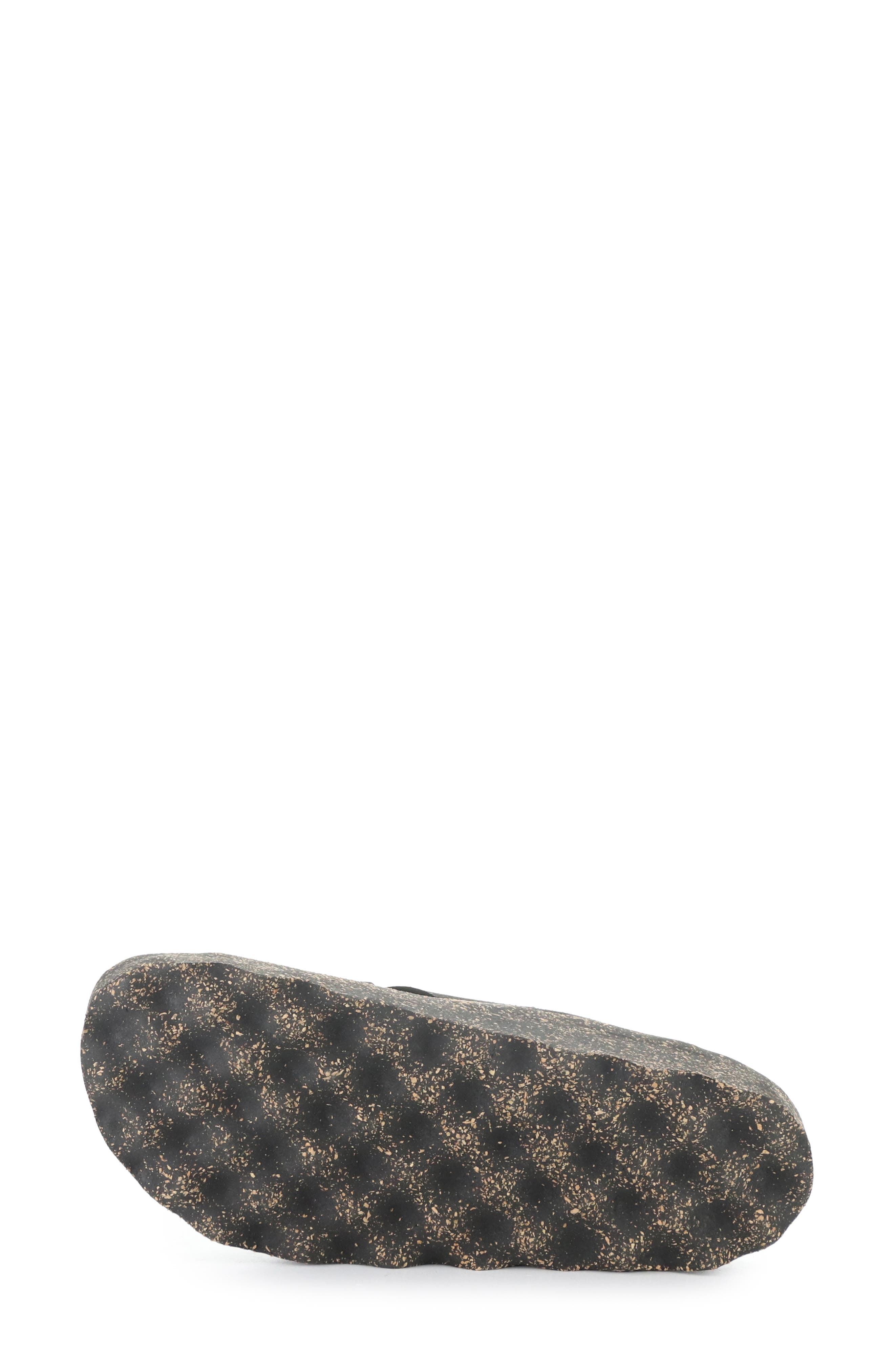 Cross Slide Sandal, Alternate, color, BLACK SUEDE