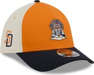 New Era Men's New Era Orange/Navy San Diego Padres 2026 City Connect M-Crown A-Frame 39THIRTY Flex Hat