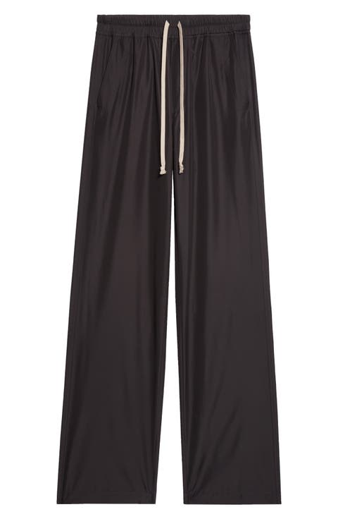 x Rick Owens Straight Leg Taffeta Pants