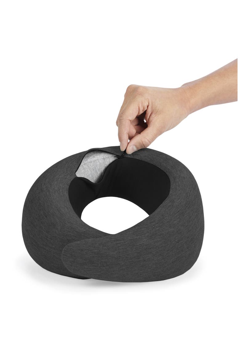 Go Memory Foam Travel Pillow, Alternate, color, DARK NIGHT
