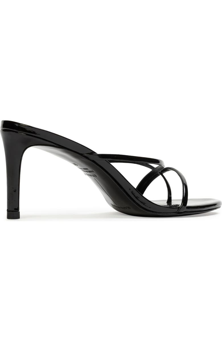 BLACK SUEDE STUDIO Carla 65 Patent Sandal, Alternate, color, Black Patent Leather