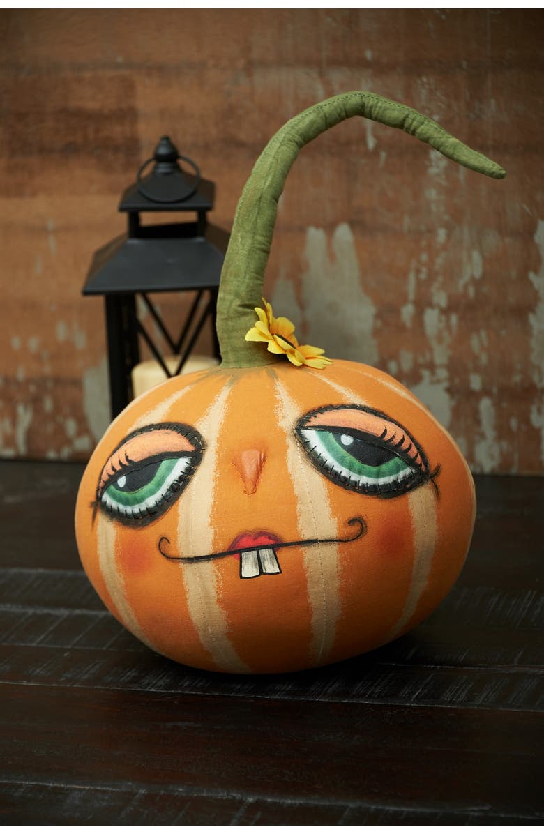 Gallerie II Ginger Halloween Figure, Alternate, color, Orange