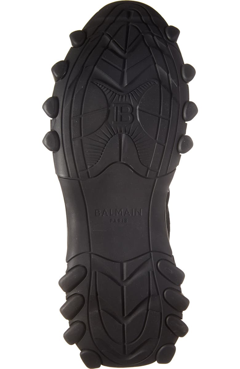 Balmain B-East Mixed Media Sneaker, Alternate, color,