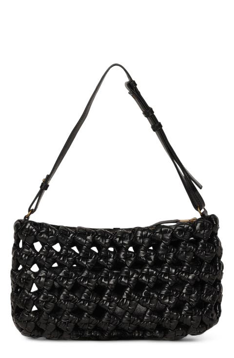 Ash Leather Convertible Clutch