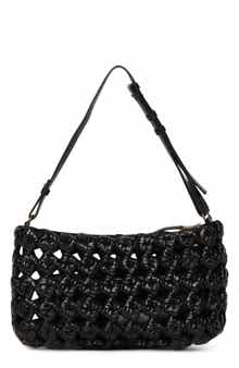 Ash Leather Convertible Clutch