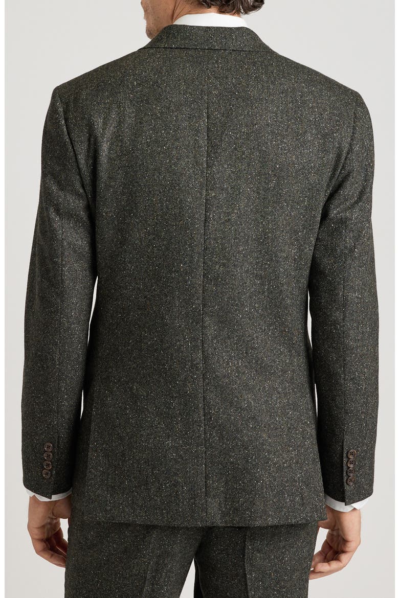 Jetsetter City Tweed Blazer, Alternate, color, OLIVE GREEN