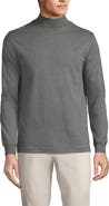 Lands' End Cotton Supima Mock Turtleneck
