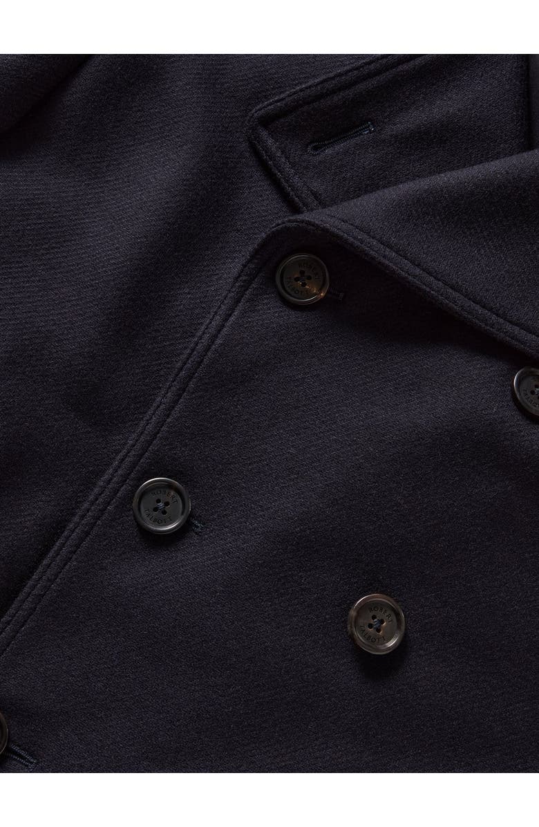 Robert Talbott Curtis Peacoat, Alternate, color, Navy