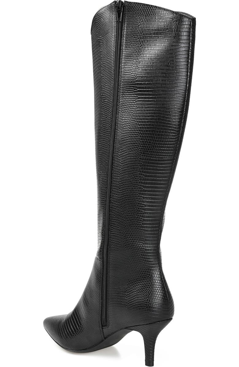 Journee Collection Estrella Vegan Leather Tall Boot, Alternate, color,