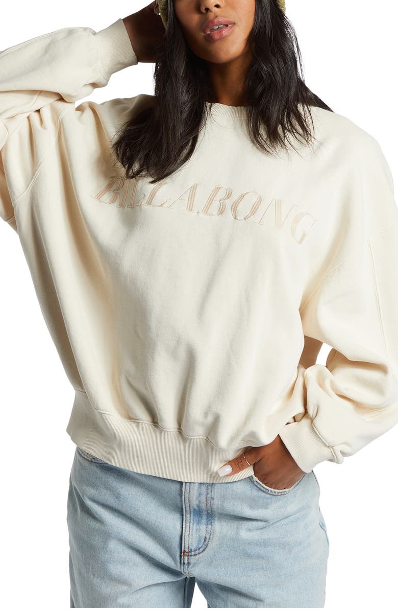 Billabong Palmin Kendal Crewneck Sweatshirt, Main, color,