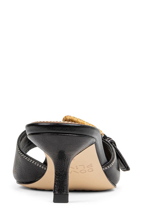 DONALD PLINER DONALD PLINER CHERRY BUCKLE MULE SANDAL