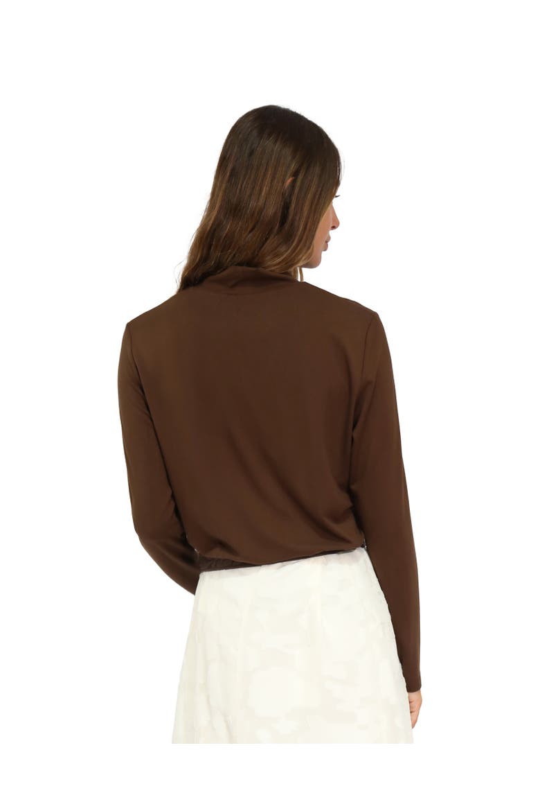 Easy Love Long Sleeve Top, Alternate, color, Dark Brown