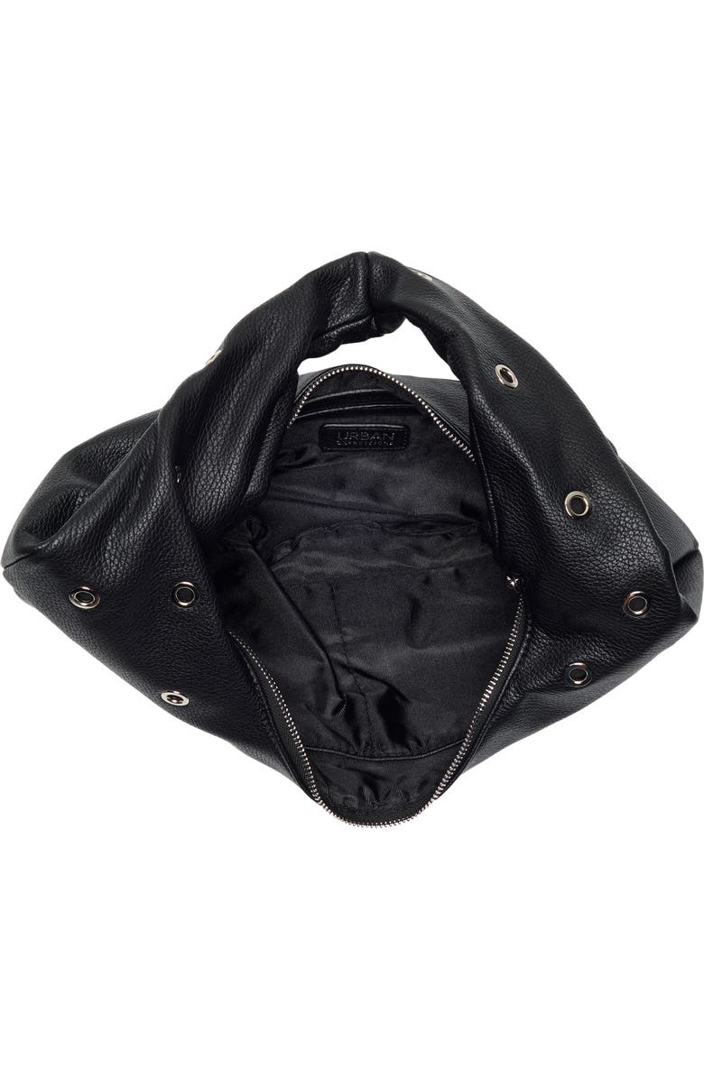 URBAN EXPRESSIONS HANDBAGS Grommet Hobo Bag, Alternate, color, Black