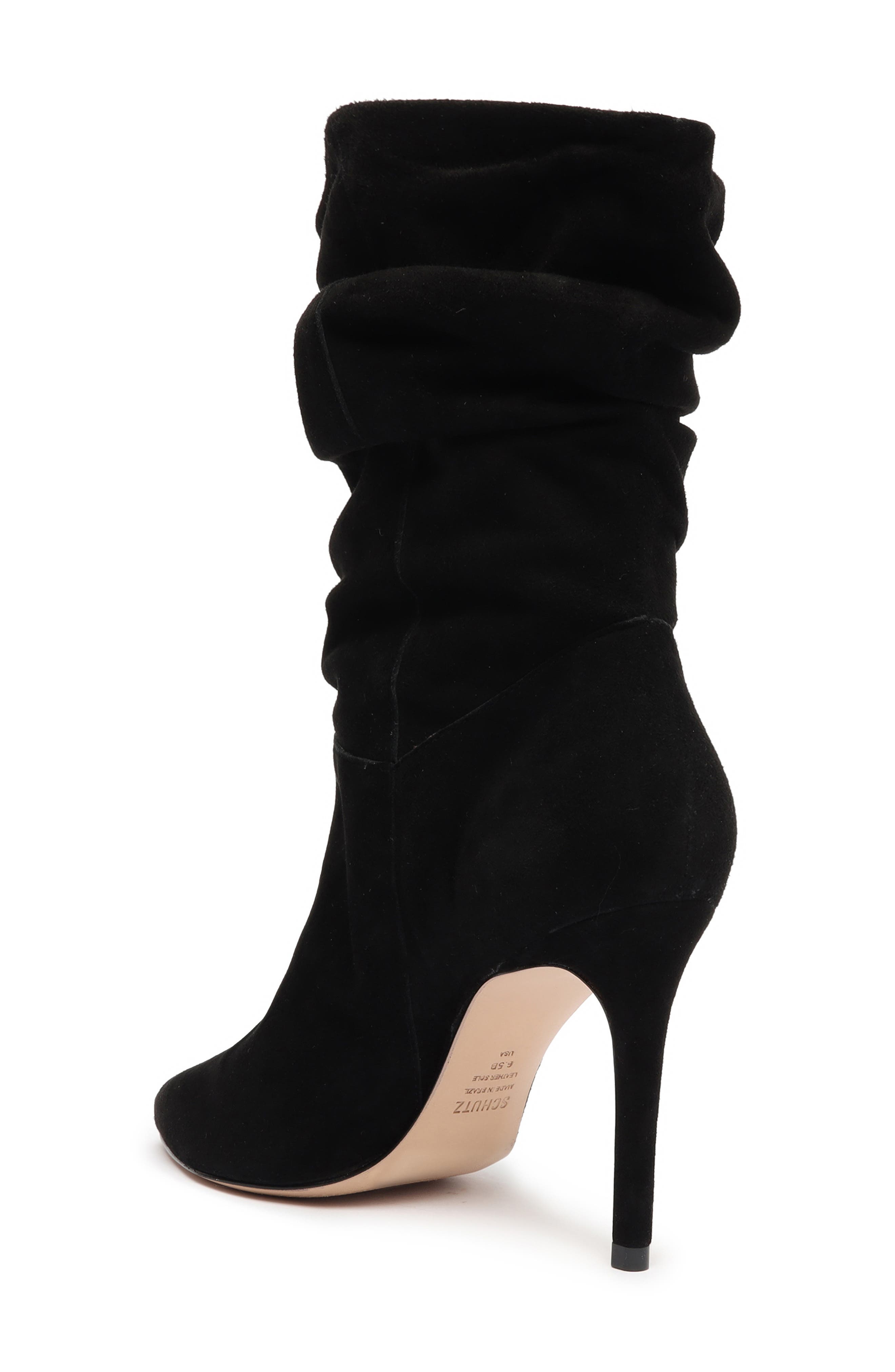 Schutz Ashlee Slouch Pointed Toe Boot, Alternate, color, 