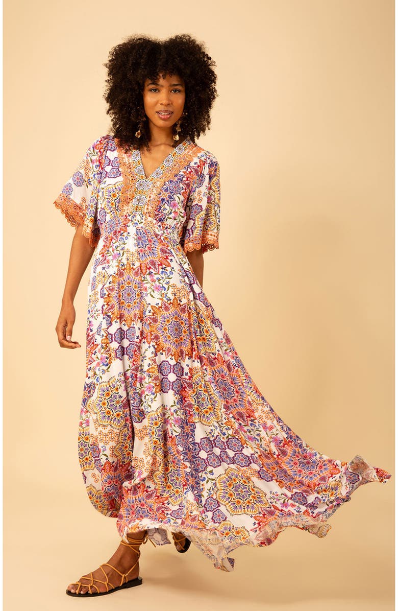 Hale Bob Charlee Maxi Dress, Alternate, color,