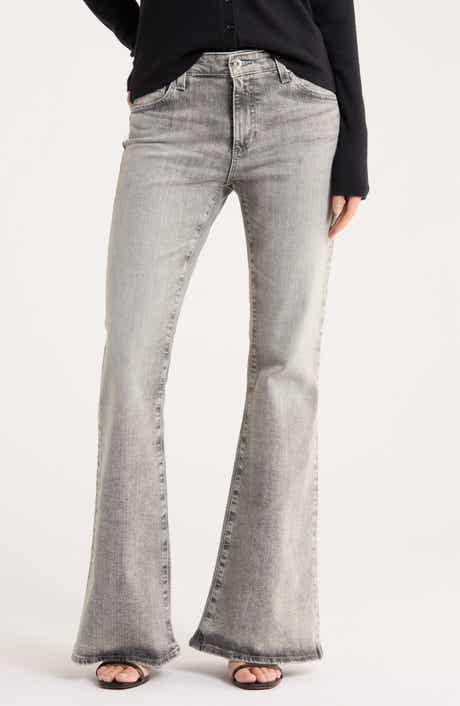 AG Low Rise Flare Leg Jeans