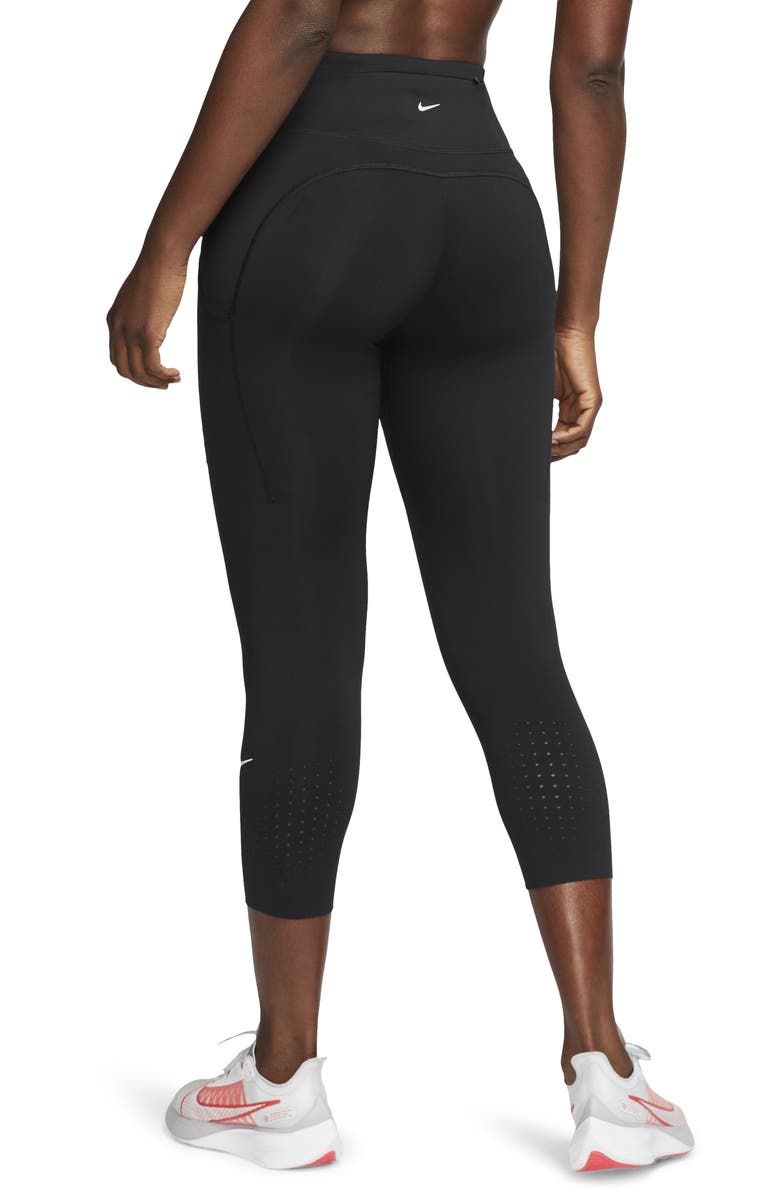 Nike Epic Luxe Crop Pocket Running Tights, Alternate, color, 
