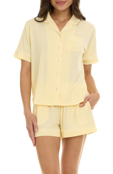 Annie Shirt & Shorts 2-Piece Pajama Set