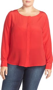 Tart 'Krista' Mirror Print Silk Top