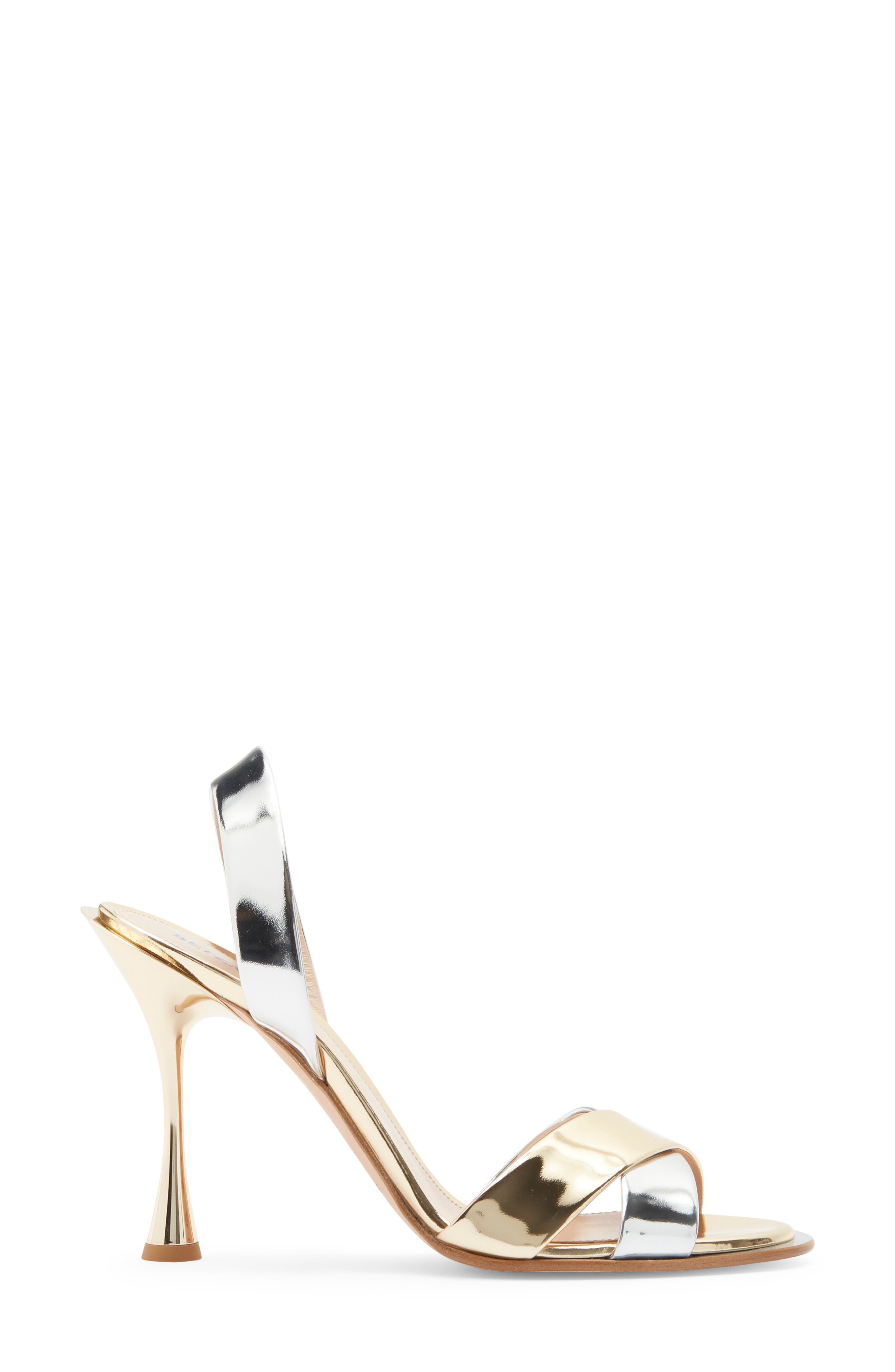 Pauline Metallic Slingback Sandal, Alternate, color, METALLIC MIX CALF