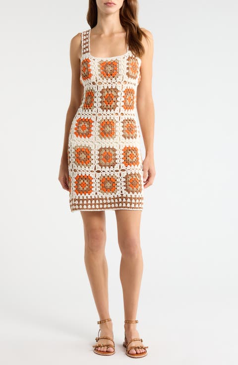 Crochet Cover-Up Dress