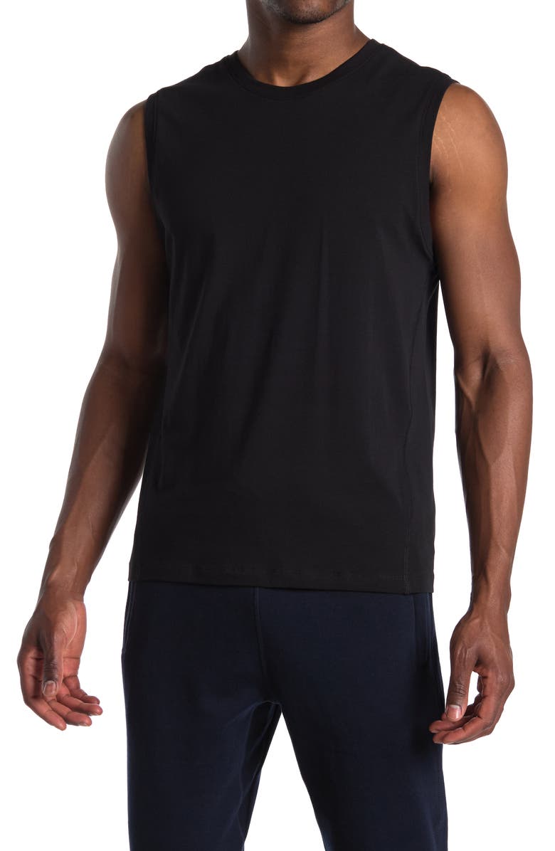 90 DEGREE BY REFLEX Pima Cotton Muscle Tank, Main, color,