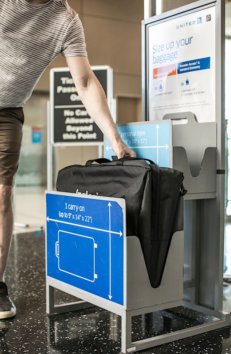 Inglesina Quid Stroller Carry Bag, Alternate, color, Black