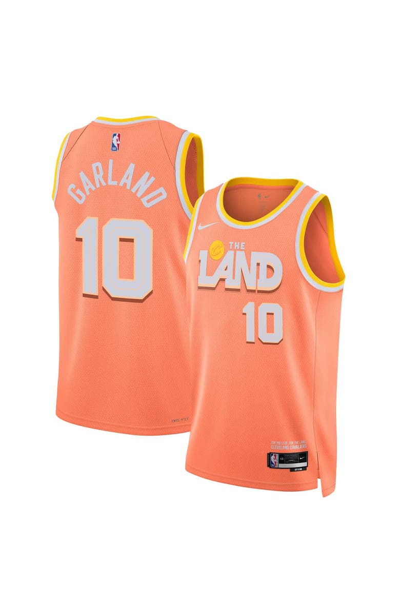 Nike Unisex Nike Darius Garland Orange Cleveland Cavaliers 2025/26 Swingman Jersey - City Edition, Main, color, Orange